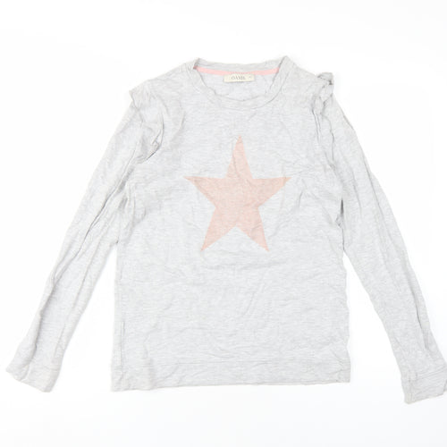 Oasis Women's Grey XS Basic Long Sleeve T-Shirt