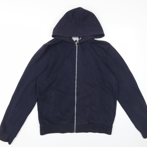 X-CAPE Men's Blue Full Zip Hoodie, Size L