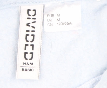 H&M Women’s Blue Pullover Hoodie, Size M