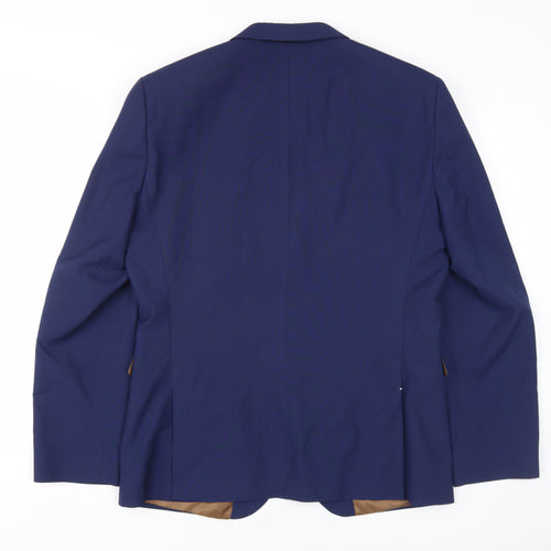 Next Men's Blue Blazer 42R Regular Fit