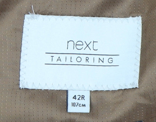 Next Men's Blue Blazer 42R Regular Fit