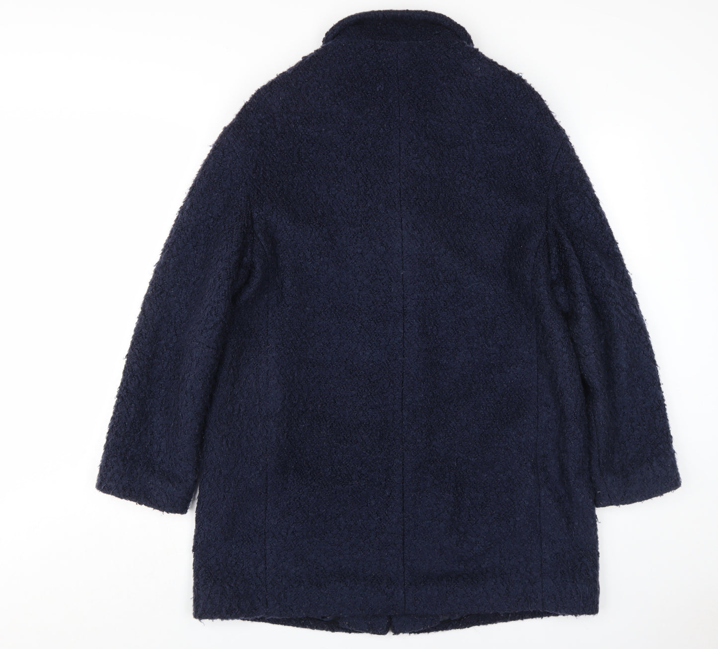 Marks and Spencer Women's Blue Overcoat Size 14