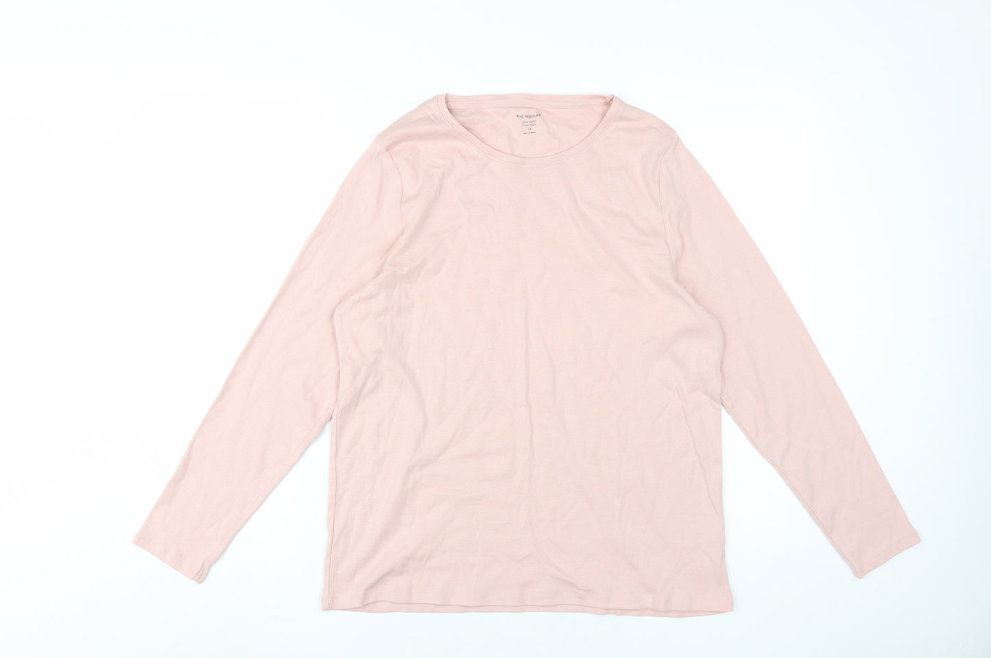 Marks and Spencer Women's Pink Long Sleeve T-Shirt Size 18