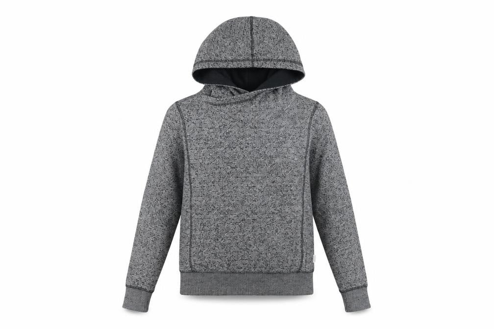Front view of Element Women's Grey Pullover Hoodie, size S
