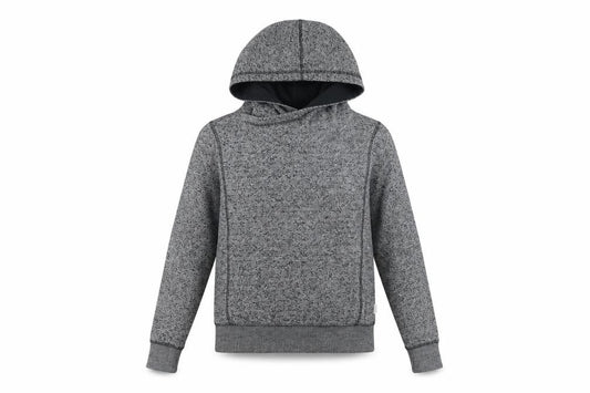 Front view of Element Women's Grey Pullover Hoodie, size S