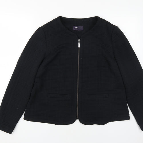 Marks and Spencer Women's Black Jacket Size 18