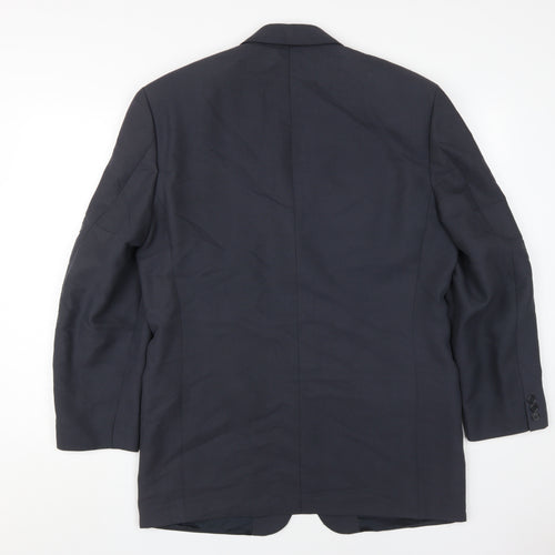 Marks and Spencer Blue Men's Blazer, 40R, Notch Lapel
