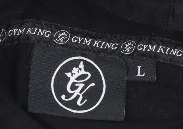 Gym King Black Pullover Hoodie Men’s Size L