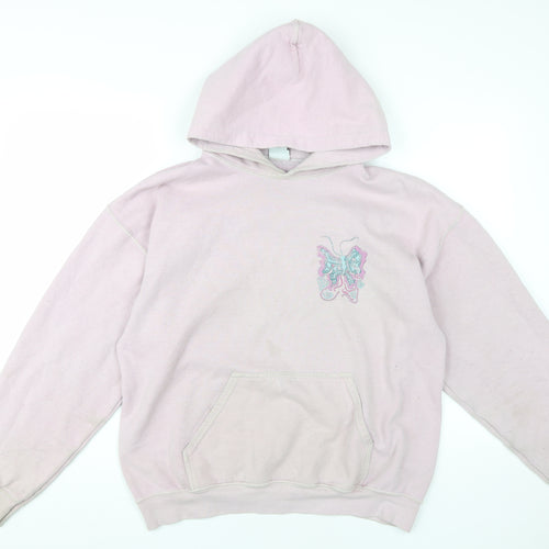 Urban Outfitters Women's Pink Hoodie S Pullover Casual