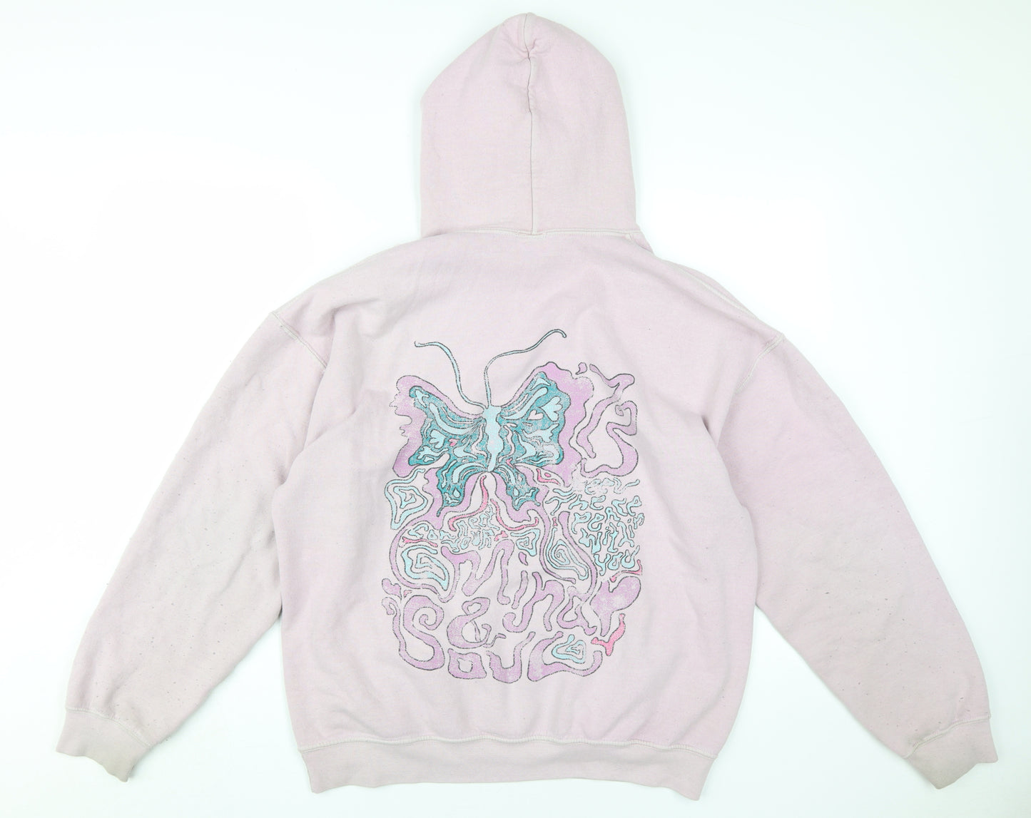 Urban Outfitters Women's Pink Hoodie S Pullover Casual