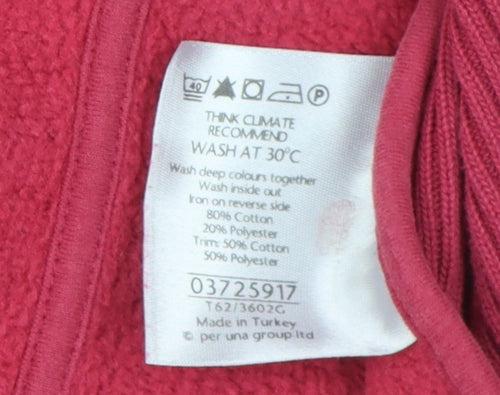 Marks and Spencer Women's Red Hooded Jacket L