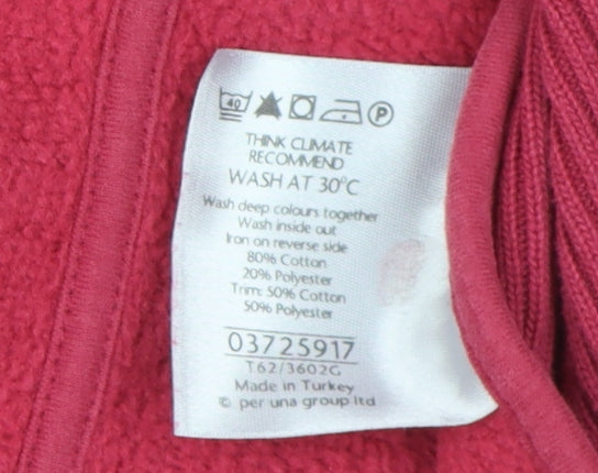 Marks and Spencer Women's Red Hooded Jacket L
