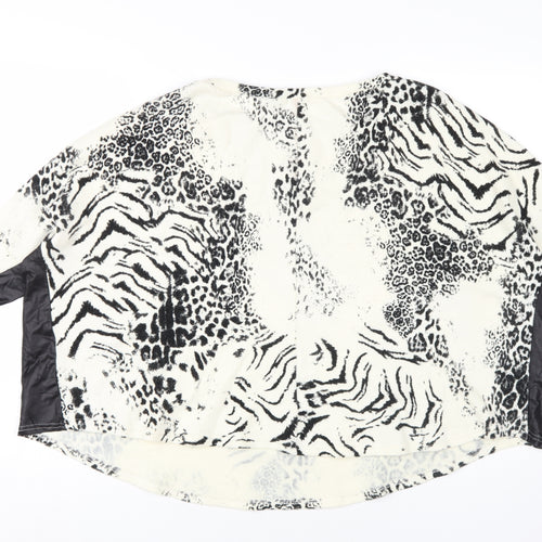 River Island Women’s Animal Print Pullover Jumper, Size 8