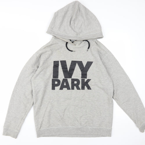 Ivy Park Women's Grey Pullover Hoodie - S