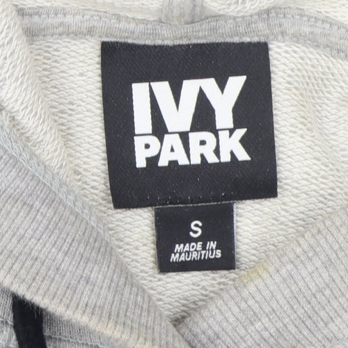 Ivy Park Women's Grey Pullover Hoodie - S