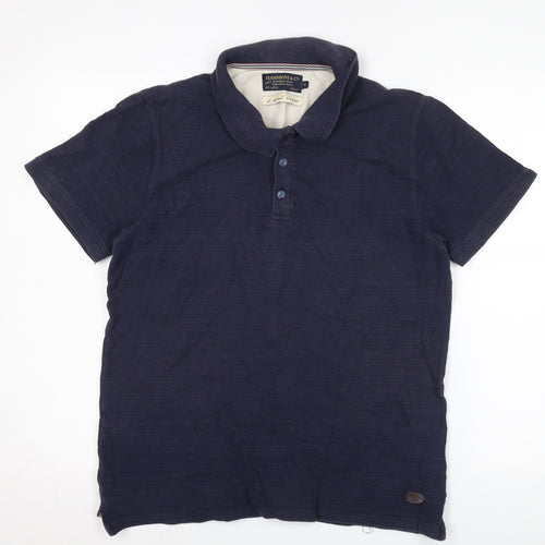 Hammond & Co. Men's Blue Polo M - Classic Casual Style