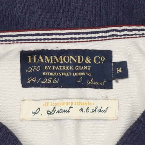 Hammond & Co. Men's Blue Polo M - Classic Casual Style