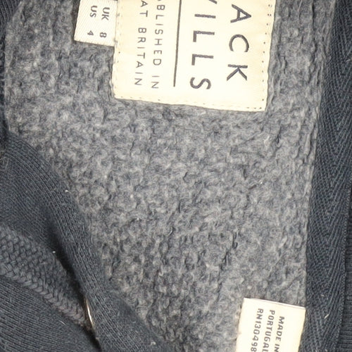 Jack Wills Women's Blue Pullover Hoodie Size 8
