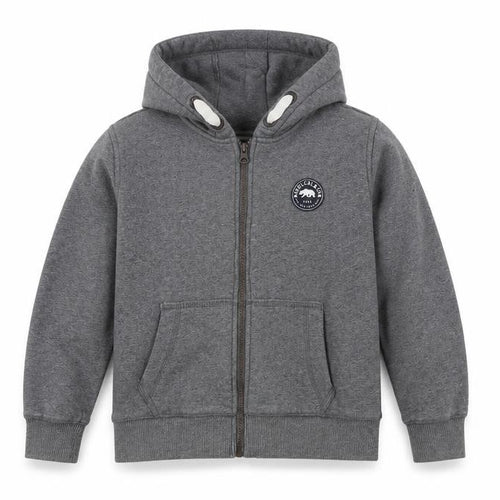 SoulCal & Co Boys Grey Full Zip Hoodie 13 Years