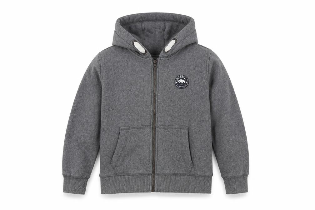 SoulCal & Co Boys Grey Full Zip Hoodie 13 Years