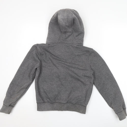 SoulCal & Co Boys Grey Full Zip Hoodie 13 Years