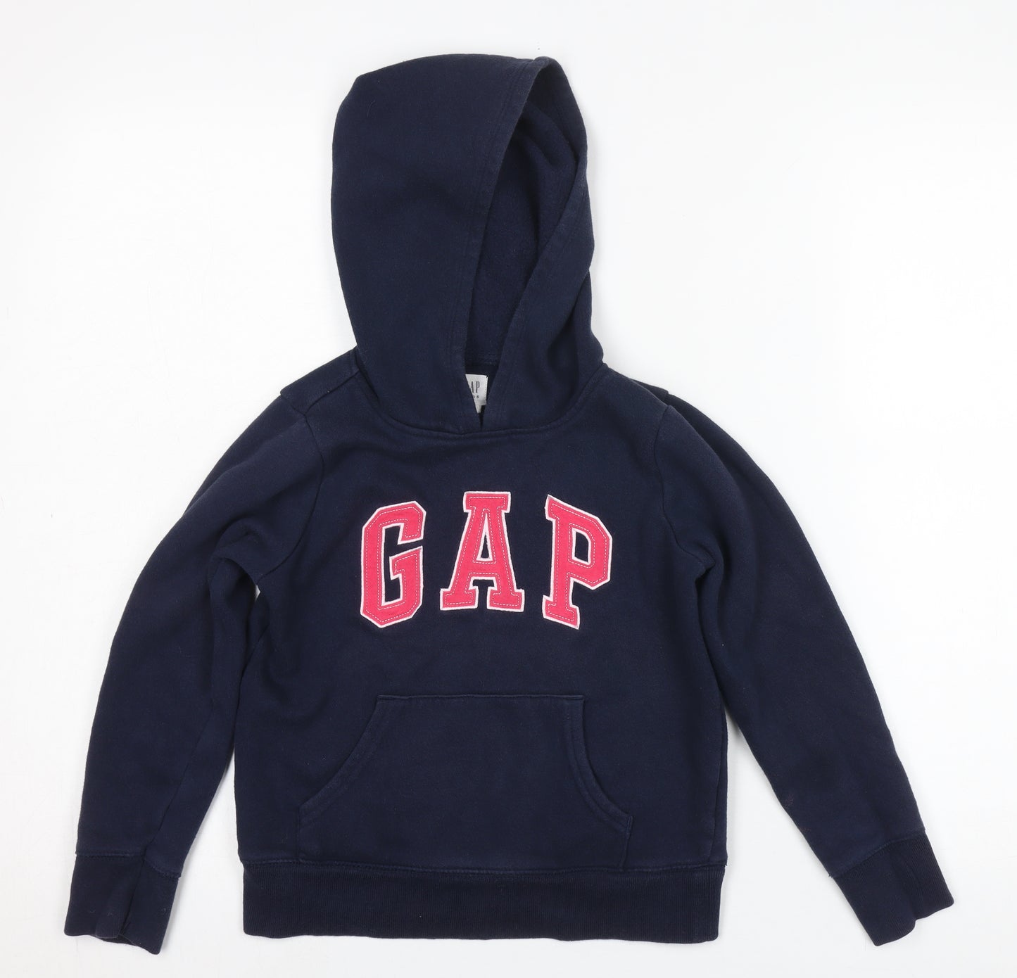 Gap Girls Blue Pullover Hoodie, Size S, Long Sleeve Casual Wear