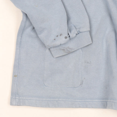 Volcom Men's Blue Crew Neck Sweatshirt - Logo, Size L
