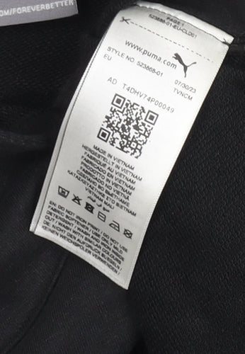 Puma Women's Black Hoodie XS, Activewear, Logo
