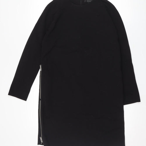 COS Women's Black Shift Dress 6 Classic Casual Autumn