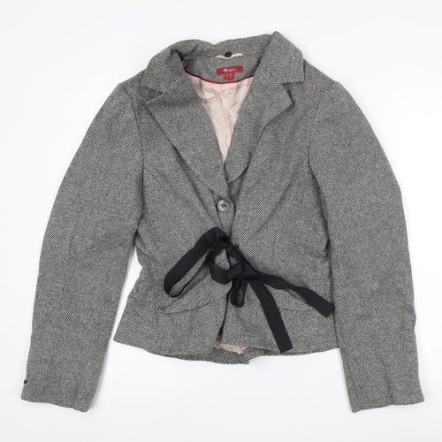 Monsoon Women's Grey Blazer Size 18 Workwear Suit Jacket