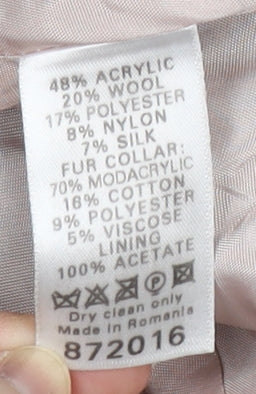 Monsoon Women's Grey Blazer Size 18 Workwear Suit Jacket