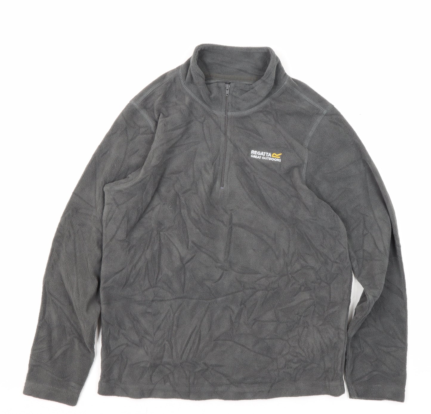 Regatta Boys' Grey Fleece 1/4 Zip Sweatshirt 11-12 Years