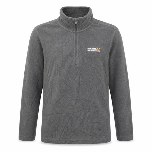 Regatta Boys' Grey Fleece 1/4 Zip Sweatshirt 11-12 Years