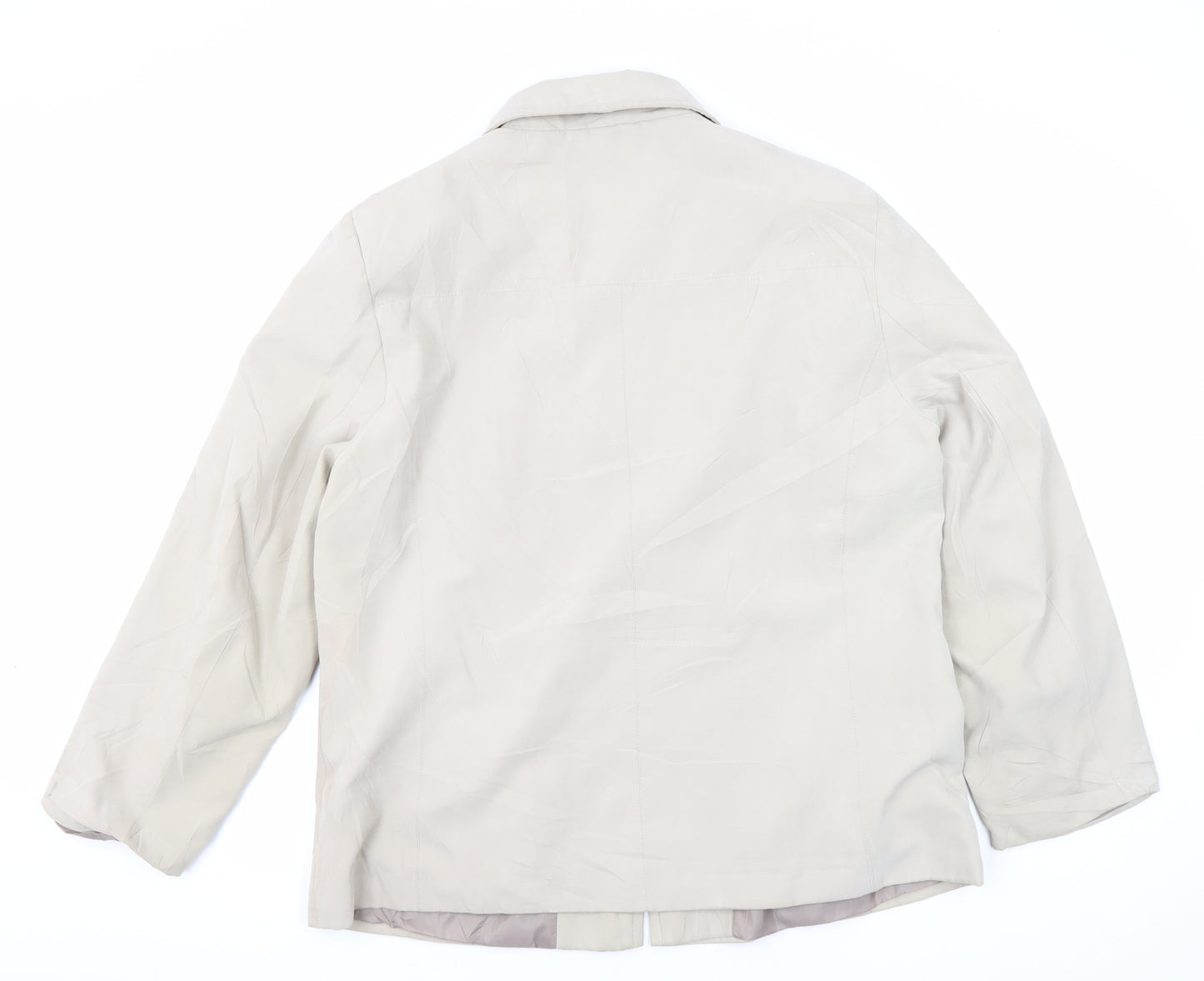 Finesse Women's Ivory Mid-Length Casual Jacket