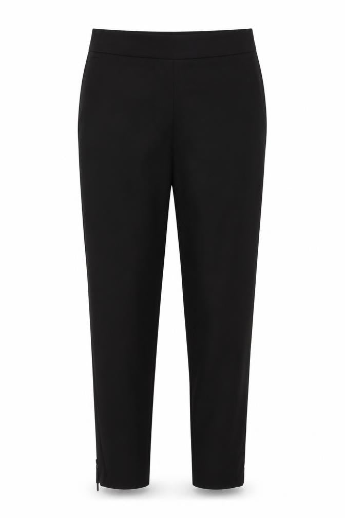 Front view of & Other Stories Women's Black Ankle Trousers, size 10