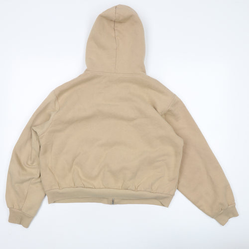 Hollister Women's Beige S Full Zip Hoodie