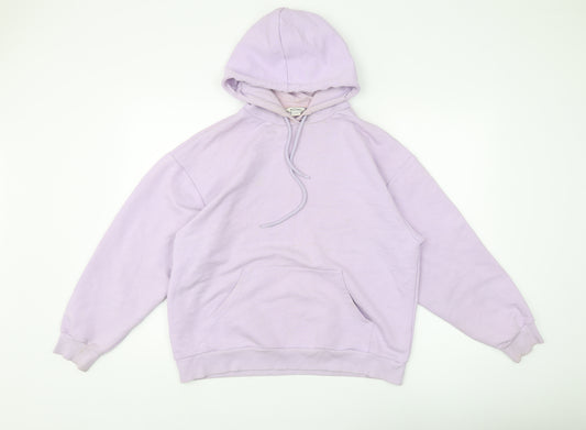 Monki Women's Purple Pullover Hoodie M