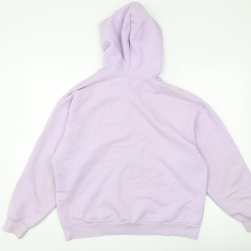 Monki Women's Purple Pullover Hoodie M
