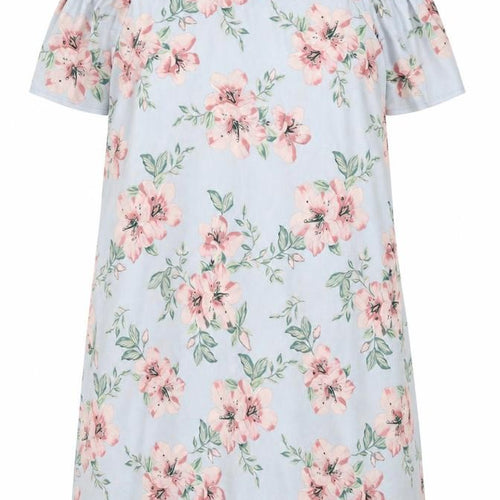 New Look Women's Floral Off Shoulder Dress - Size 20