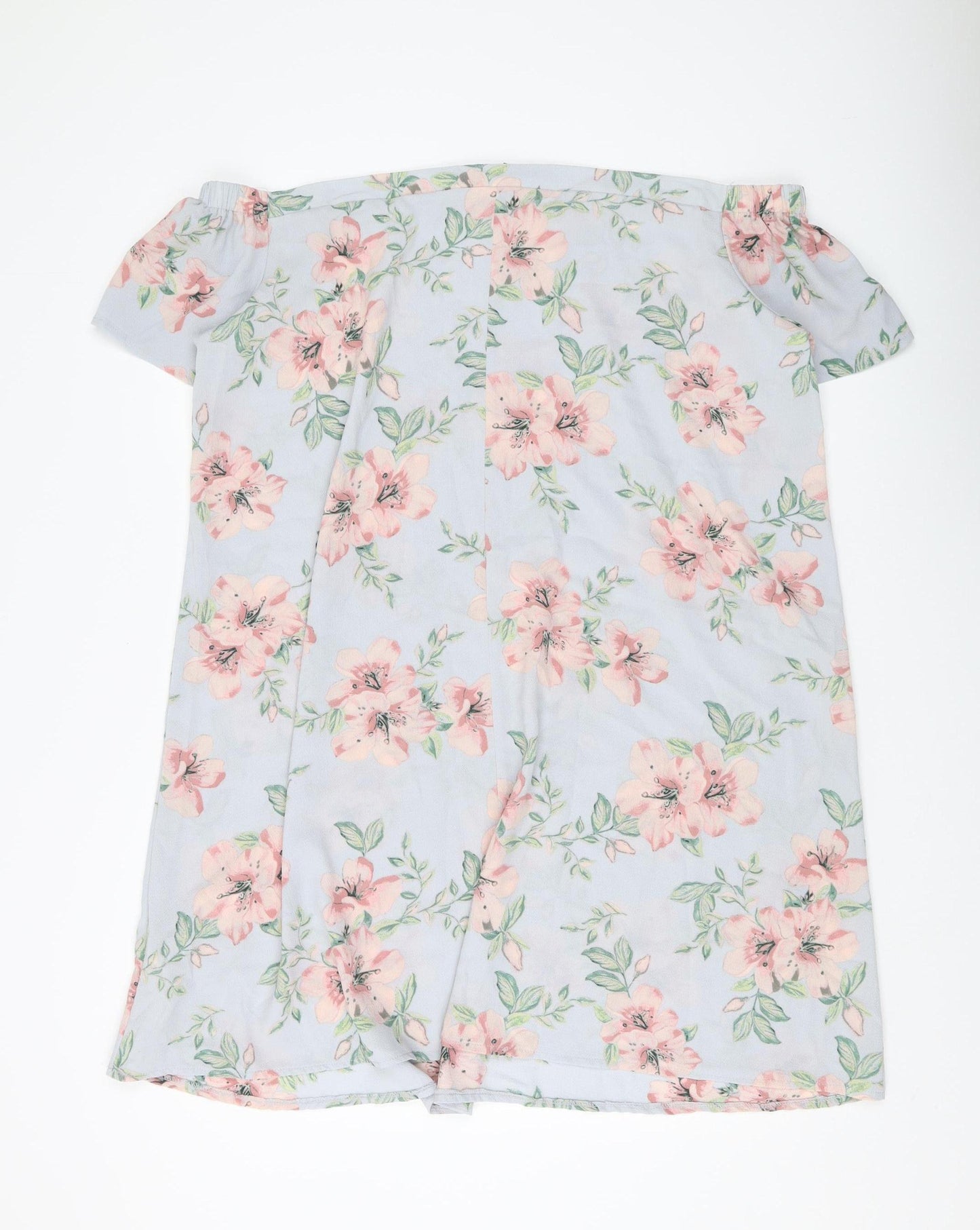 New Look Women's Floral Off Shoulder Dress - Size 20