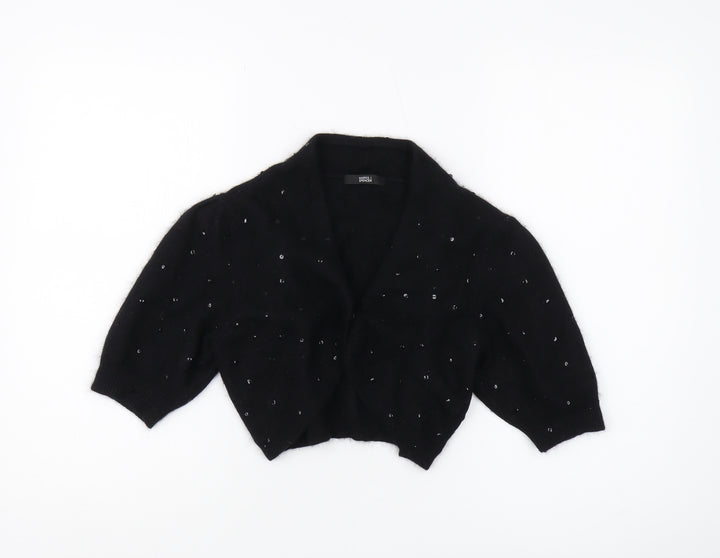 Marks and Spencer Women's Black Cardigan, Size 14