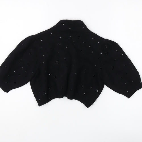 Marks and Spencer Women's Black Cardigan, Size 14