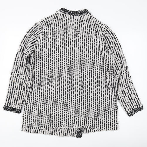 Zara Women's Multicoloured Check Cardigan S