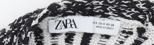 Zara Women's Multicoloured Check Cardigan S