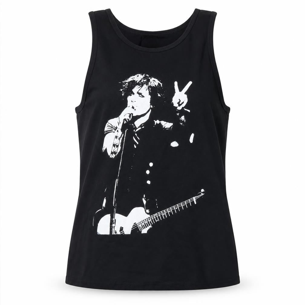 Death Kitty Women's Black Tank Top, Size 18, Music Graphic