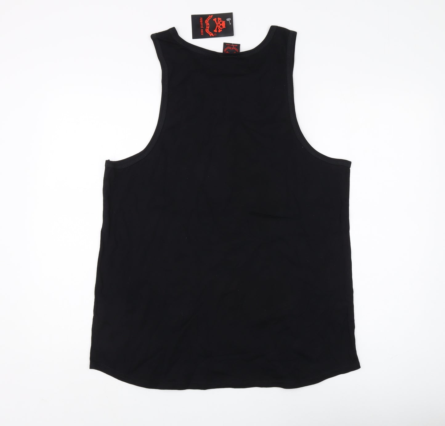 Death Kitty Women's Black Tank Top, Size 18, Music Graphic
