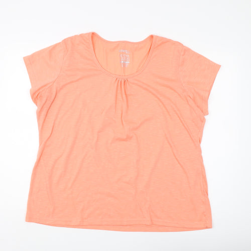 Mountain Warehouse Womens Orange T-Shirt Size 22
