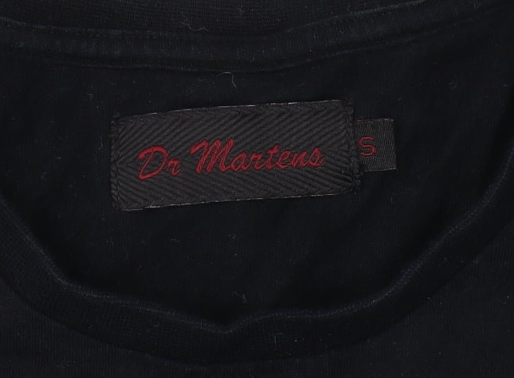 Dr Martens Men's Black Short Sleeve T-Shirt S
