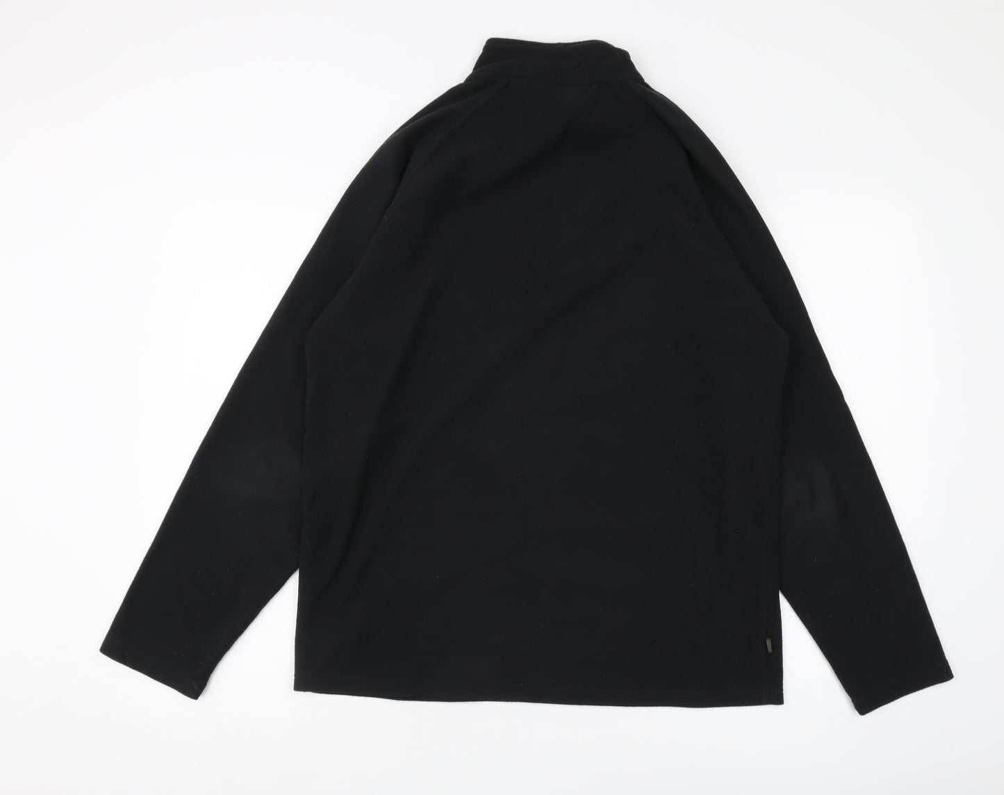 Mountainlife Men's Black Pullover Fleece Sweatshirt M