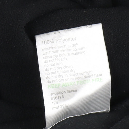 Mountainlife Men's Black Pullover Fleece Sweatshirt M